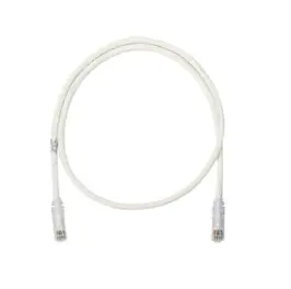 [NK6PC7Y] Cable de parcheo UTP Categoría 6, con plug modular en cada extremo - 2 m. - Blanco Mate