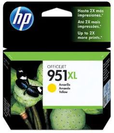[82847] Cartucho de tinta HP 951XL Amarillo Original (CN048AL).